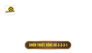 Chiến thuật bóng đá 3-3-3-1
