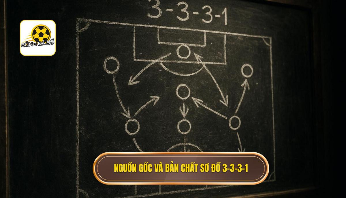 Chiến thuật bóng đá 3-3-3-1: Phân Tích Chuyên Sâu Sơ Đồ Đột Phá 1 Nguồn Gốc Và Bản Chất Của Sơ Đồ 3-3-3-1