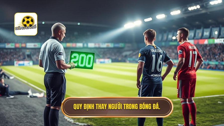 Quy định thay người trong bóng đá