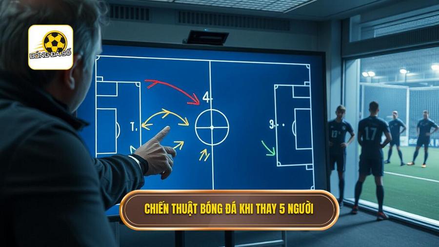 Chiến thuật bóng đá khi thay 5 người