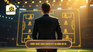 Chiến thuật Carlo Ancelotti: Nghệ thuật quản trị và biến ảo sơ đồ