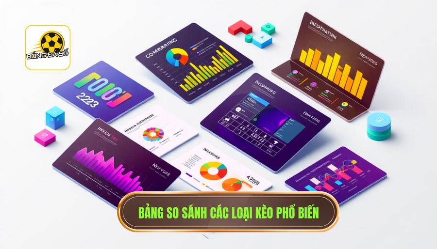 Bảng so sánh các loại kèo phổ biến